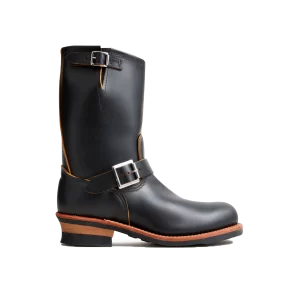 Engineer  Men's Engineer in Black Klondike Leather