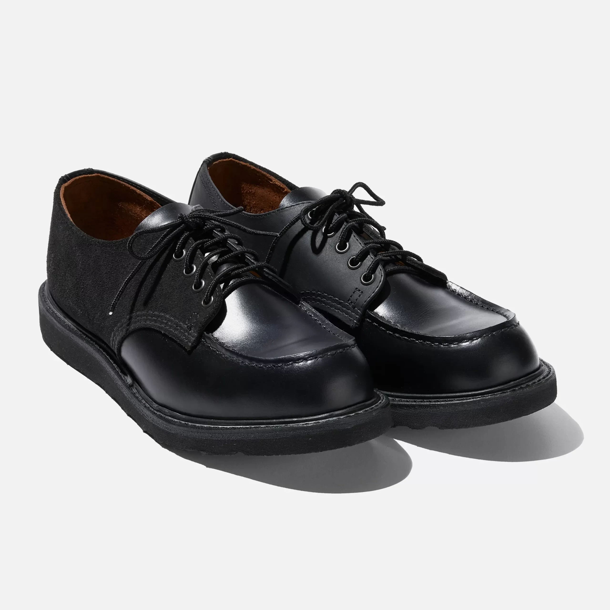 Engineered Garments Shop Moc Oxford Men's Oxford in Black Multi Leather - Image 2