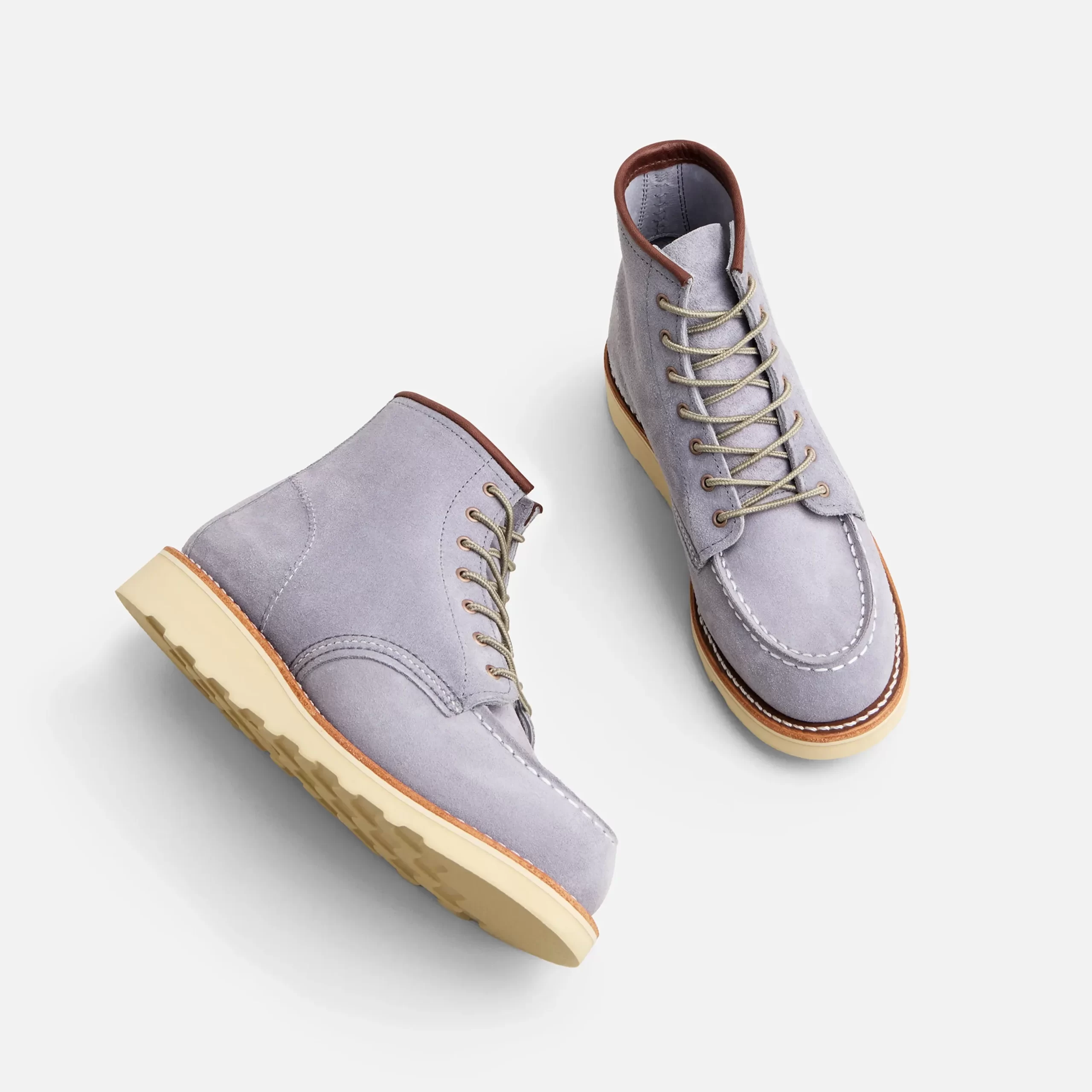 Classic Moc&reg;  Women's Short Boot in Dusty Lavender Abilene Leather - Image 6