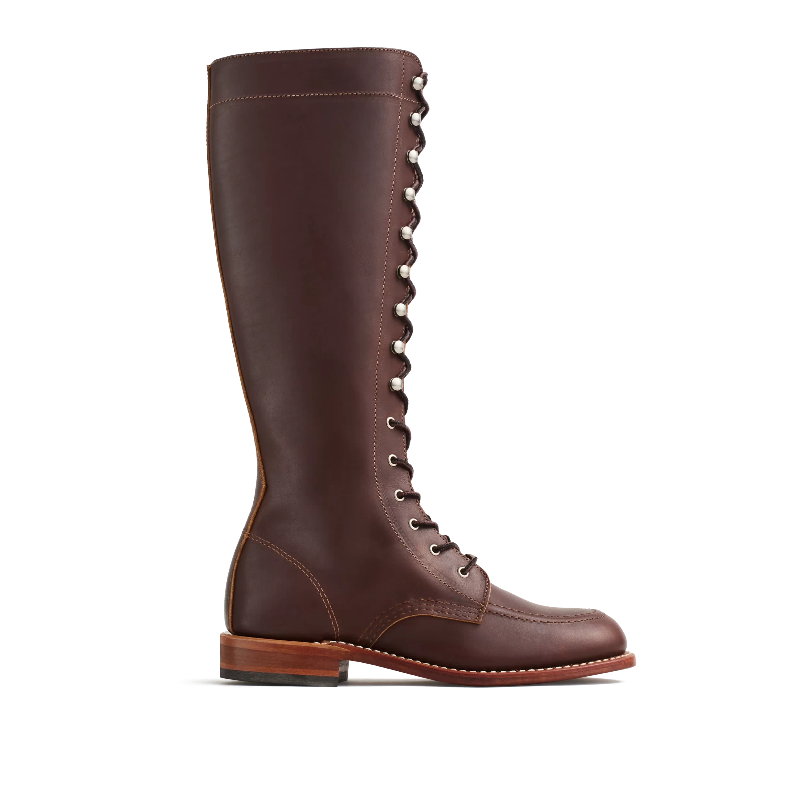 Gloria Women's Tall Boot in Mahogany Oro-iginal Leather