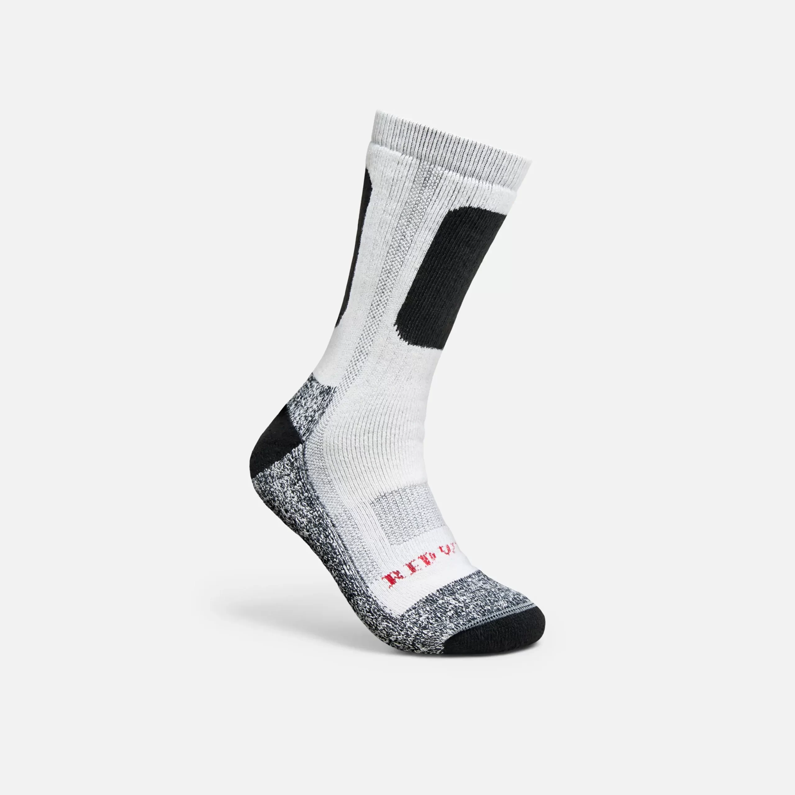 Performance Work Medium Weight Crew Unisex Performance Crew Sock in White - Image 2