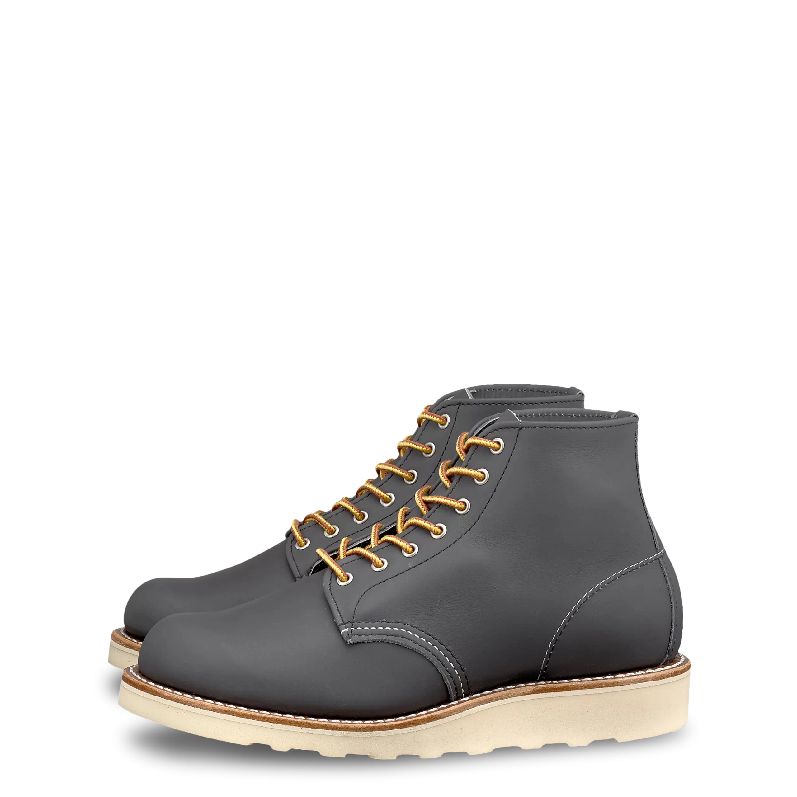 6-inch Round Women's Short Boot in Stone Bluff Leather - Image 5