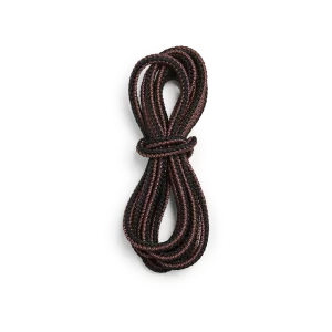 Braided Taslan 63&rdquo; Laces  Boot Laces in Black/Brown