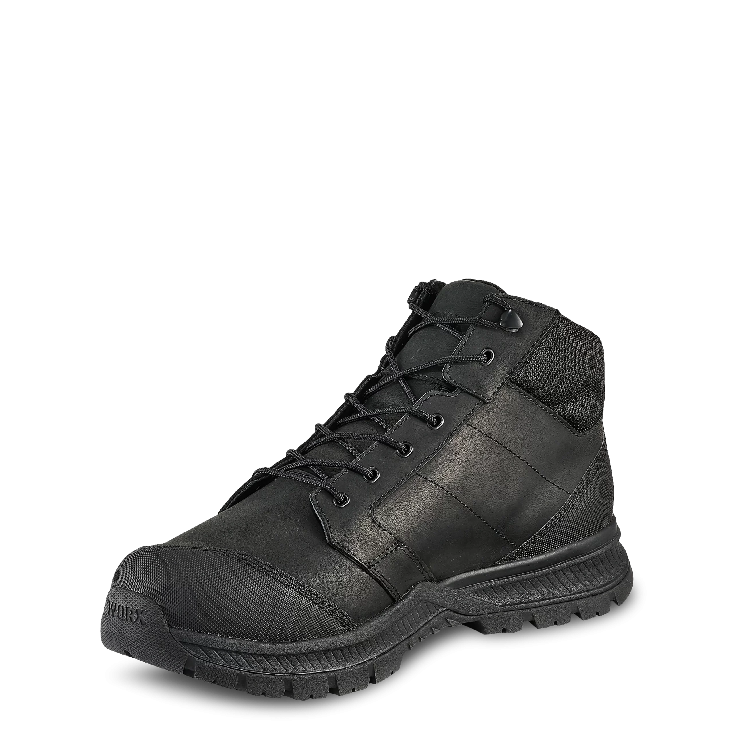 Carbide Men's 5-Inch Leather Safety Toe Hiker Boot - Image 3