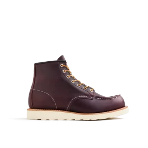 Classic Moc&reg;  Men's 6-inch boot in Black Cherry Excalibur Leather