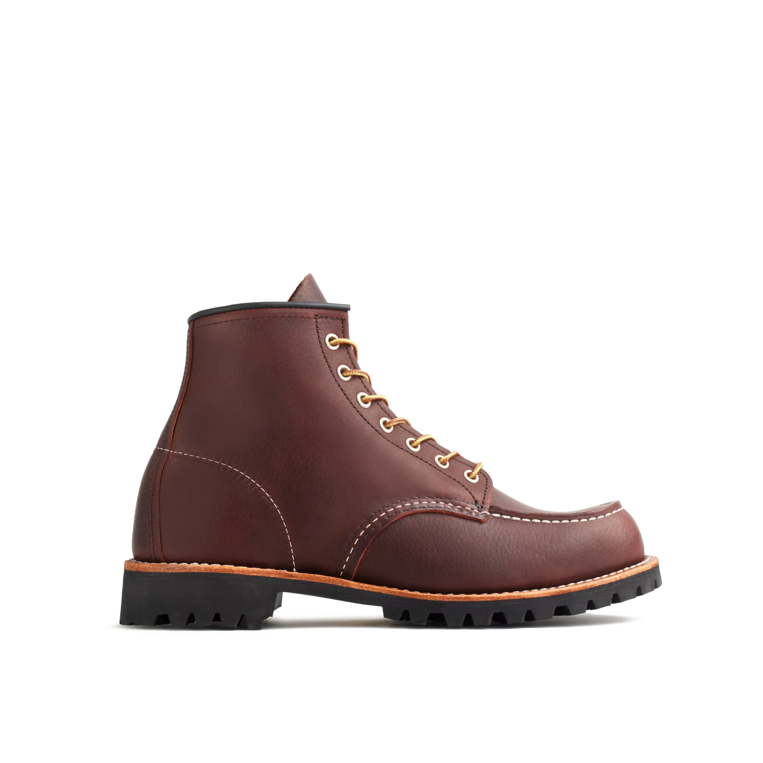 Roughneck Men's 6-Inch Boot in Briar Oil Slick Leather