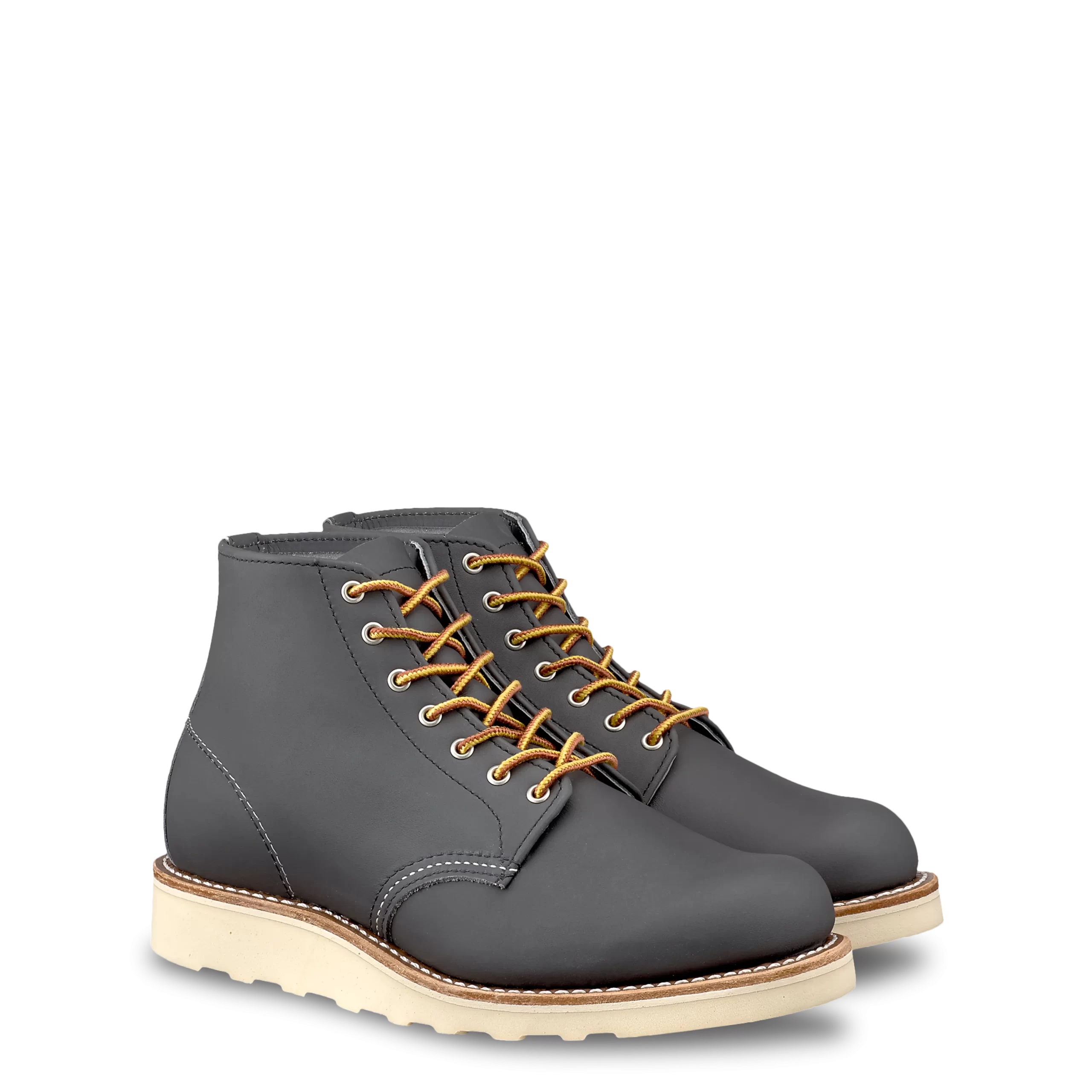 6-inch Round Women's Short Boot in Stone Bluff Leather - Image 2