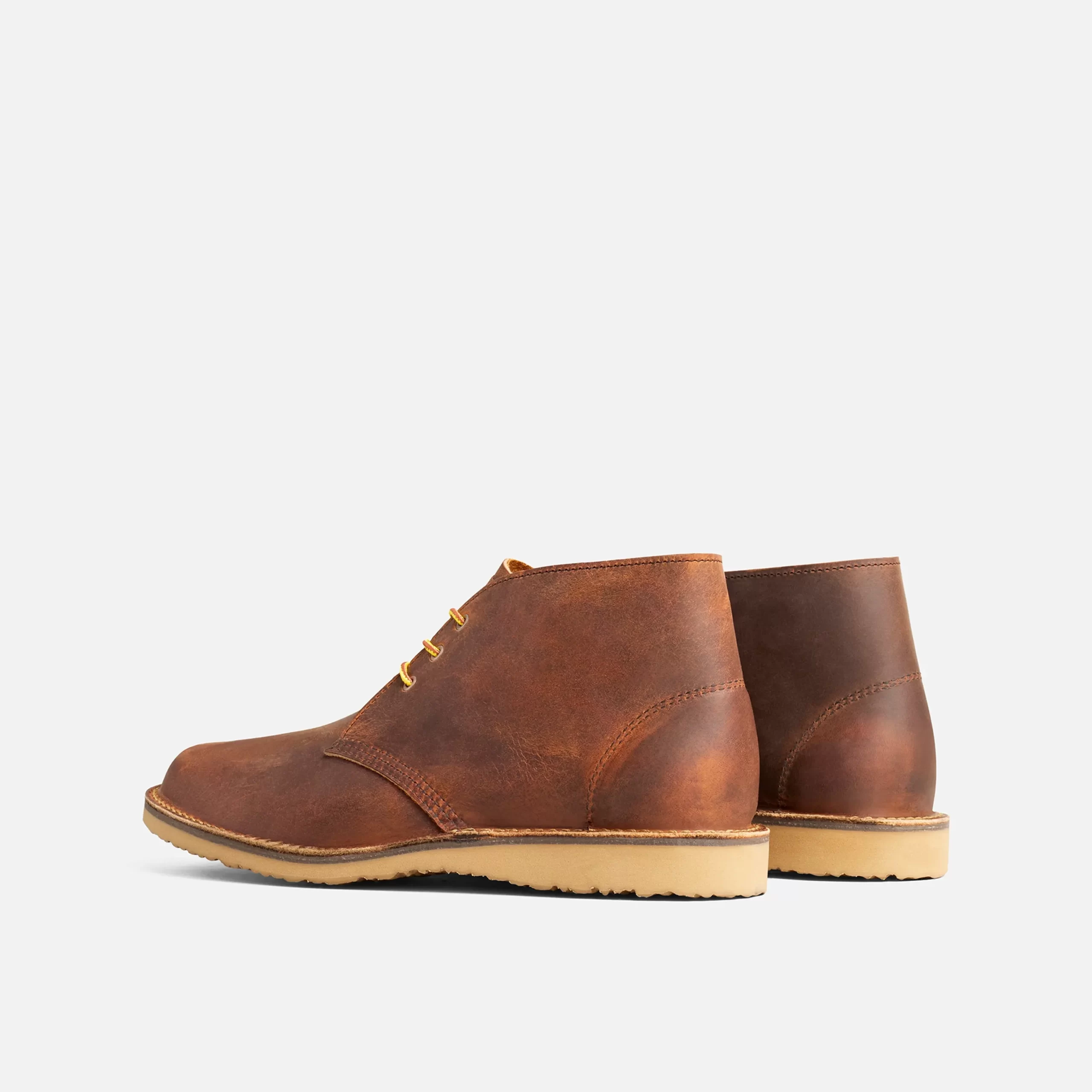 Weekender Chukka  Men's Chukka in Copper Rough & Tough Leather - Image 3