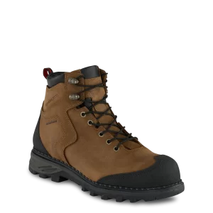 Burnside  Men's 6-inch Waterproof Safety Toe Boot