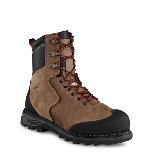 Burnside  Men's 8-inch Waterproof, CSA Safety Toe Boot