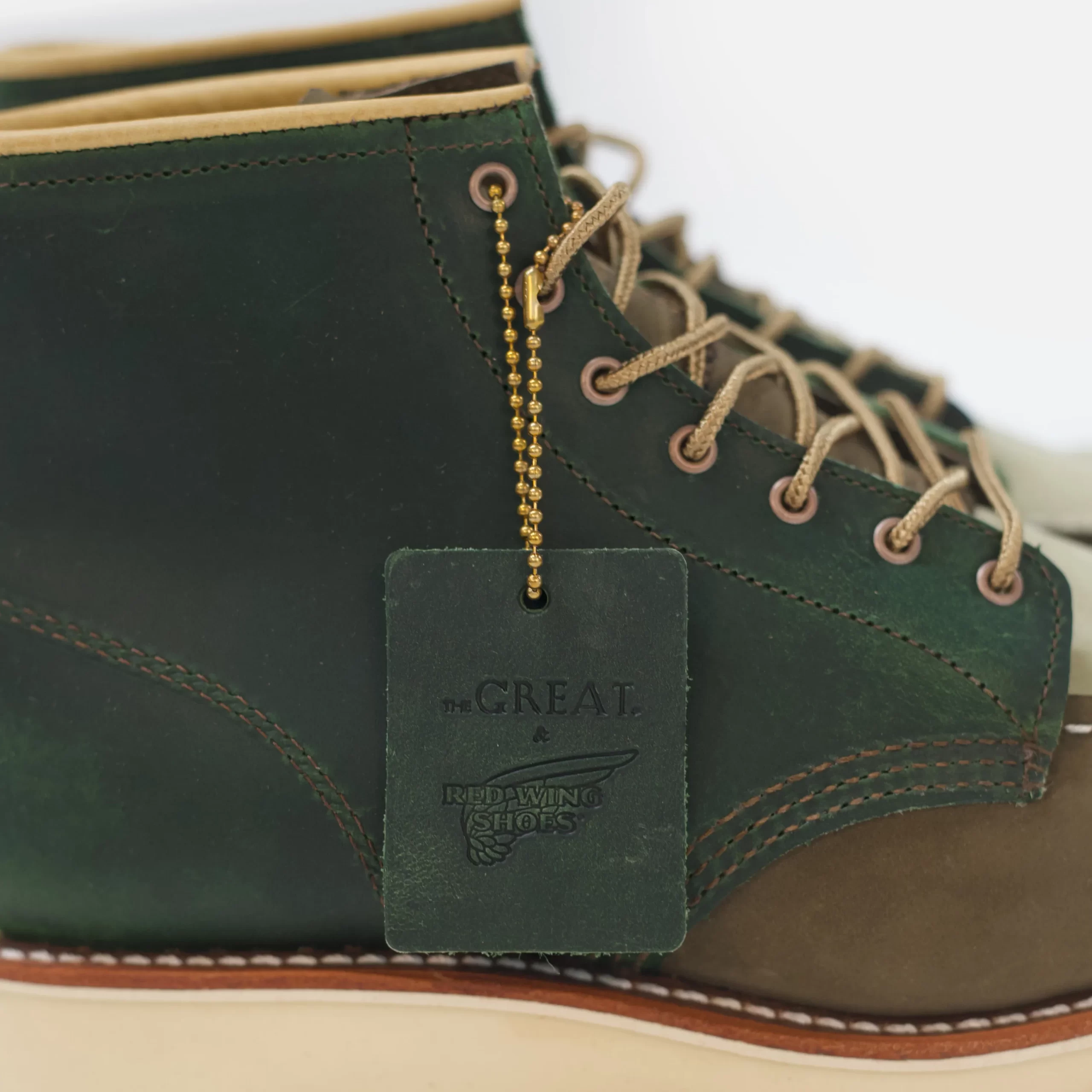 Classic Moc&reg; & THE GREAT.  Women's Short Boot in Multi Army - Image 3