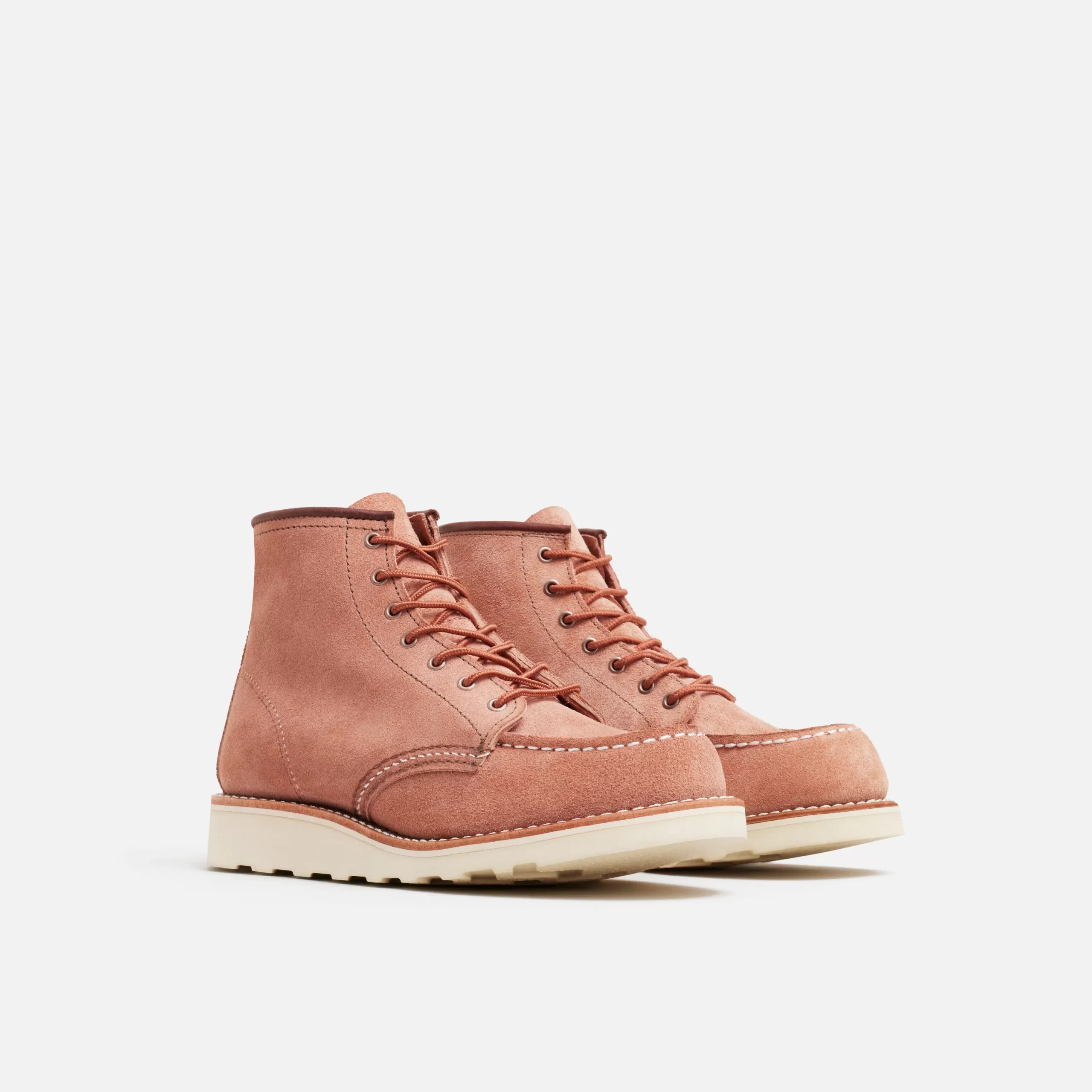 Classic Moc&reg;  Women's Short Boot in Dusty Rose Abilene Leather - Image 3