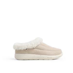 Drift  Women's Suede Slip-On in Cream