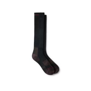 Western Boot Over-the-Calf  Unisex Western Work Sock in Black