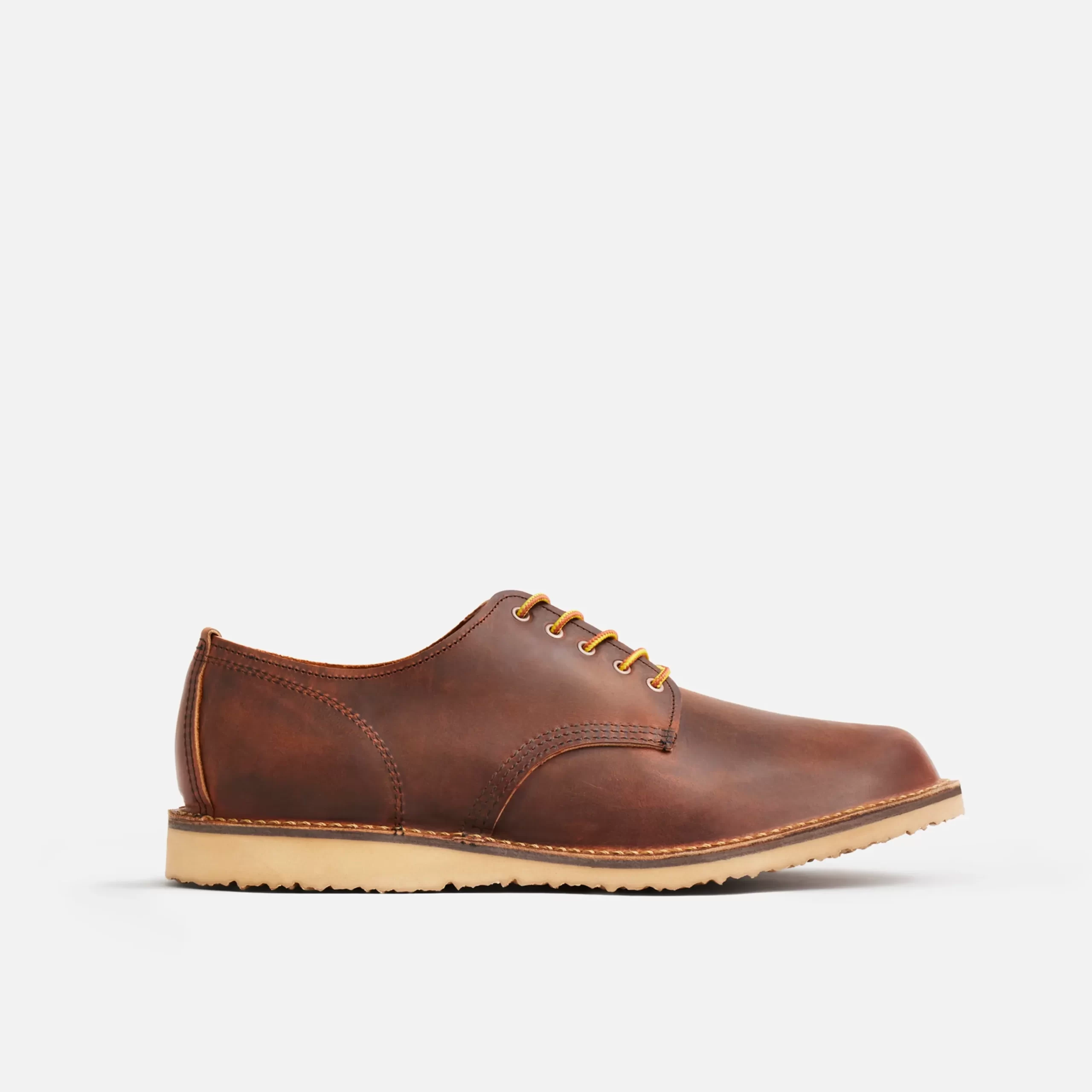 Weekender Oxford Men's Oxford in Copper Rough & Tough Leather