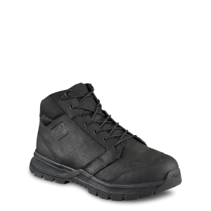 Carbide  Men's 5-Inch Leather Safety Toe Hiker Boot