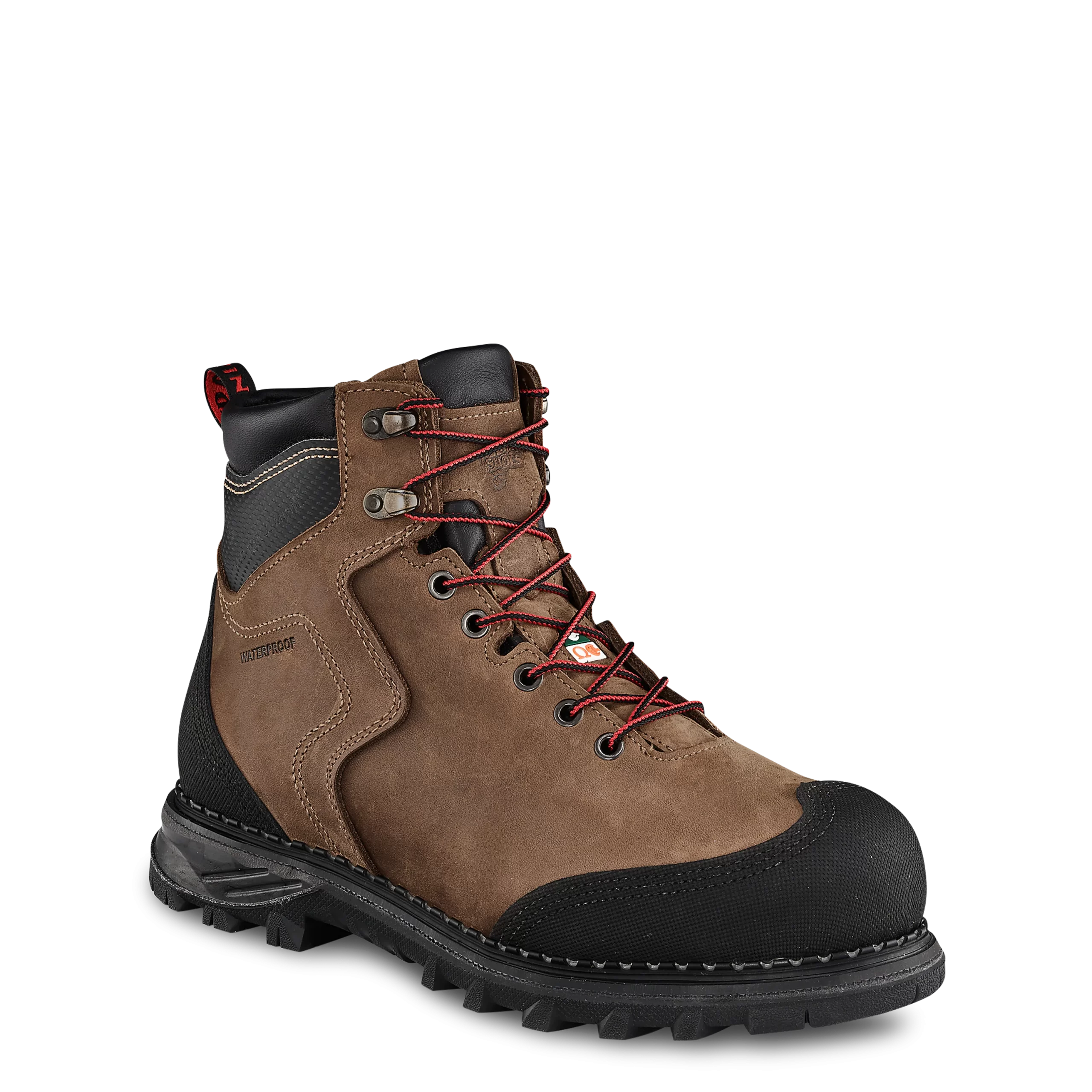 Burnside Men's 6-inch Waterproof, CSA Safety Toe Boot